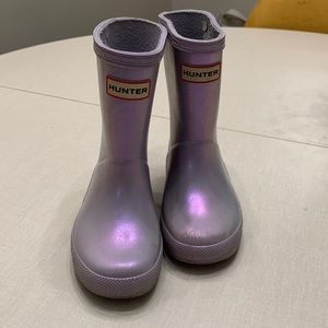 Toddler Purple Nebula Hunter Boots
